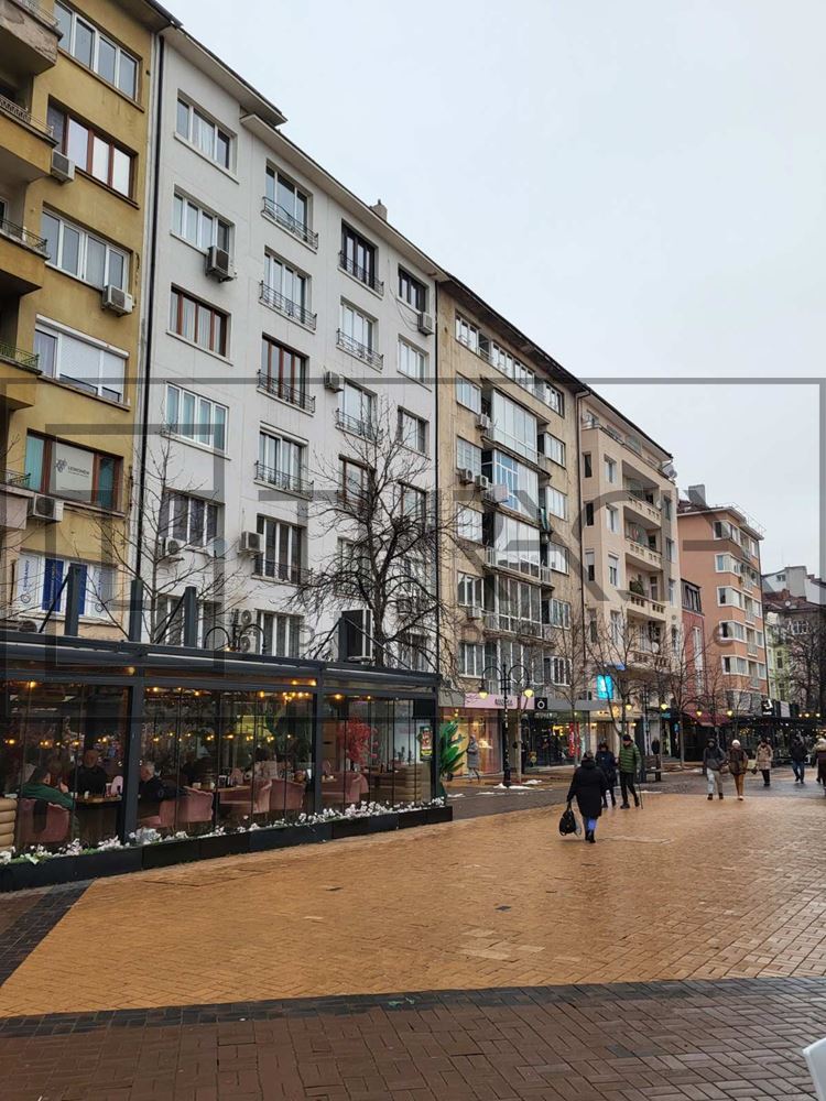 Пешеходната част на бул. Витоша